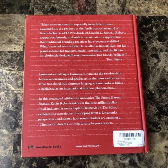 Lovemarks by Kevin Roberts (2005, Hardcover, Revised Expanded Edition) 2nd Ed - Picture 2 of 12